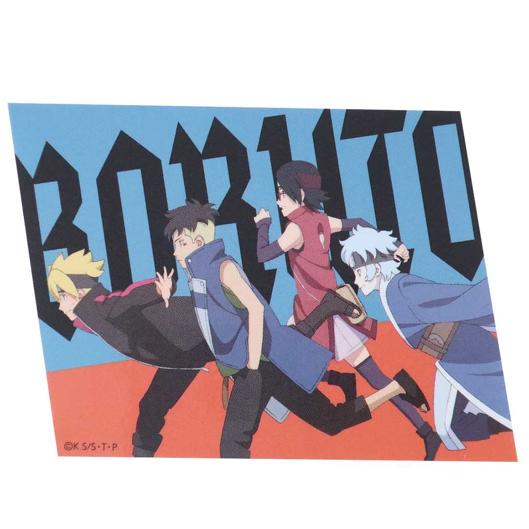 BORUTO ダイカットビニールステッカー ビッグシール 集合 少年ジャンプ アニメキャラクター プレゼント 男の子 女の子 ギフト