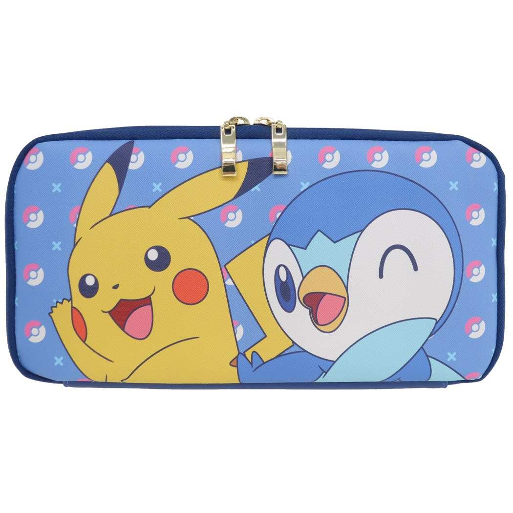 ポケモン ガジェットケース ミニ モバイルポーチ ピカチュウ&ポッチャマ ポケットモンスター スモールプラネット マルチケース プレゼント