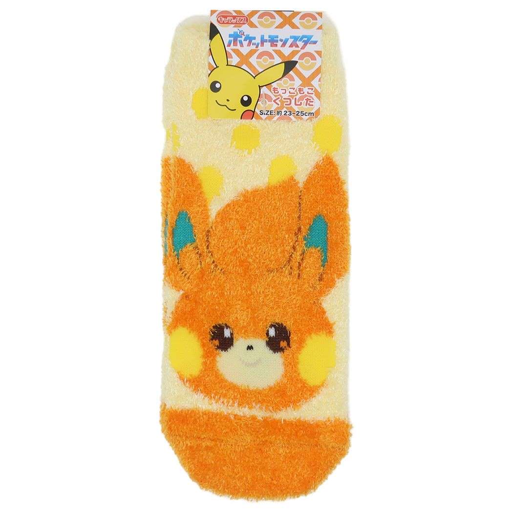 ポケットモンスター もっこもこ靴下 もこもこソックス パモ ポケモン キャラクター