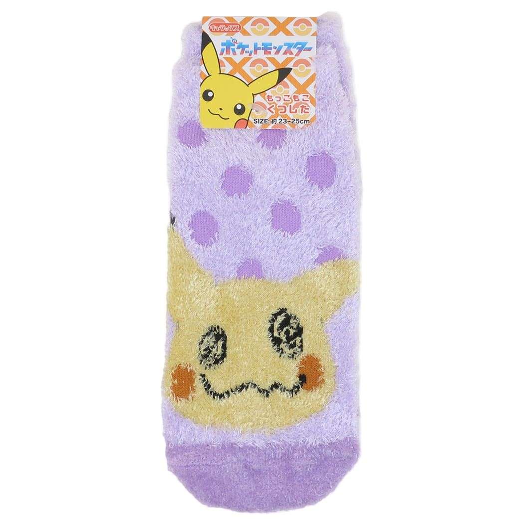ポケットモンスター もっこもこ靴下 ポケモン もこもこソックス キャラクター ミミッキュ