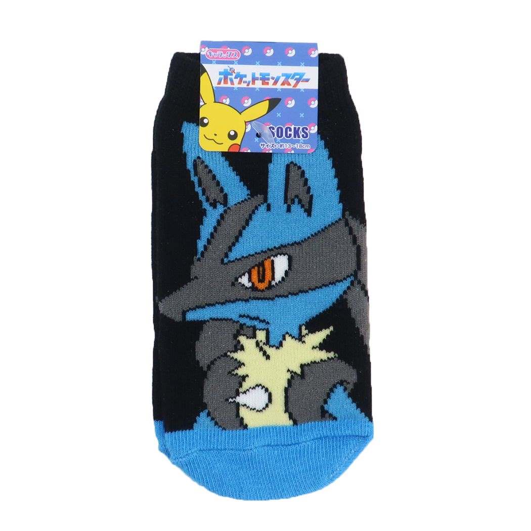 ポケットモンスター 子ども用靴下 ポケモン キッズソックス キャラクター ルカリオ