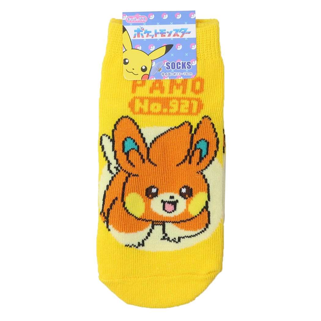 ポケットモンスター キッズソックス ポケモン 子供用靴下 キャラクター パモ ロゴ