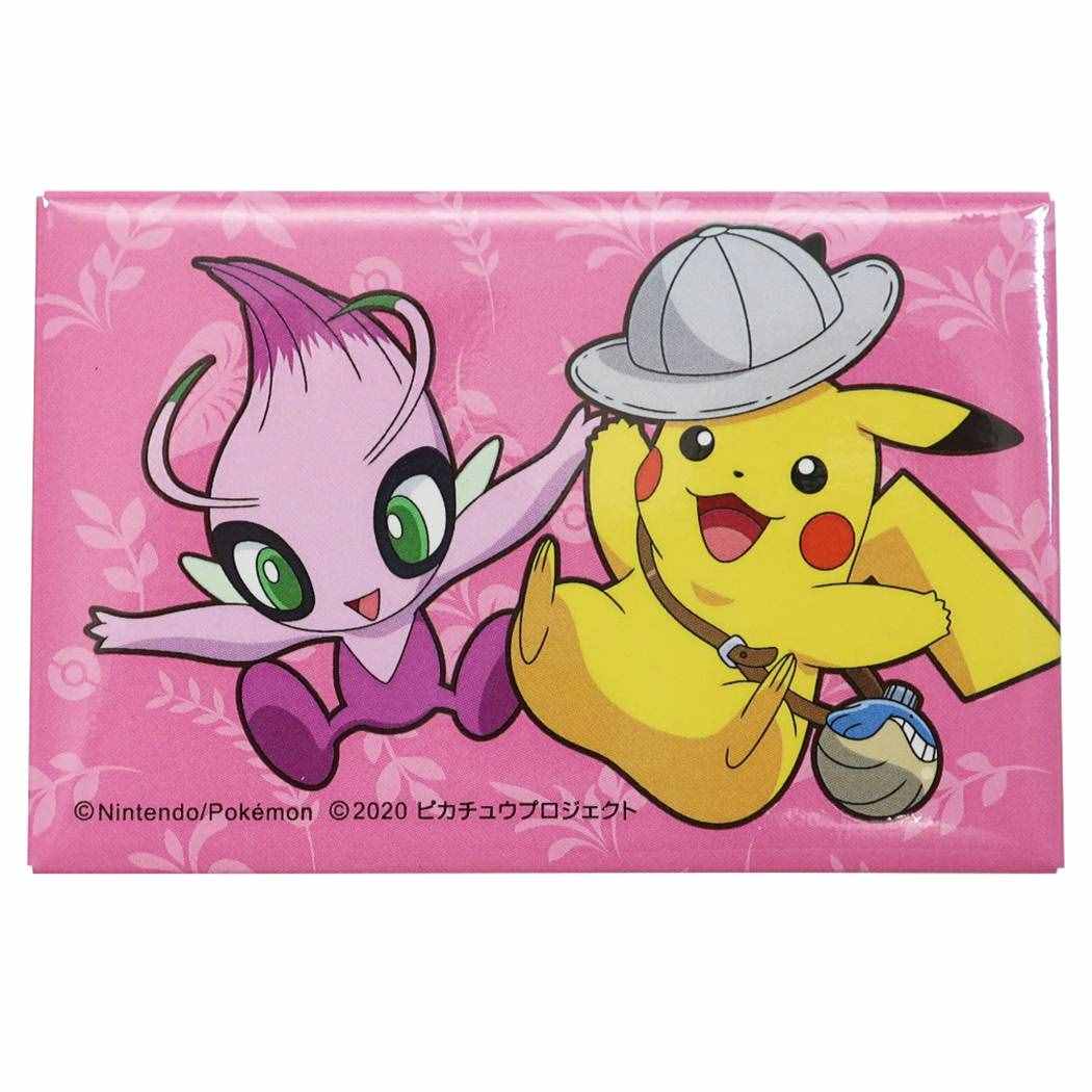 劇場版ポケットモンスター ココ グッズ スクエア マグネット キャラクター 角 磁石 ピカチュウ&セレビィ色違い ポケモン プレゼント