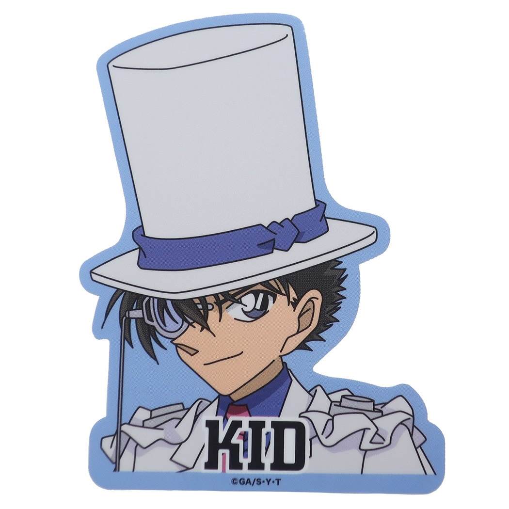 名探偵コナン アニメキャラクター ダイカット ビニール ステッカー ビッグシール 怪盗キッド 少年サンデー グッズ プレゼント 男の子