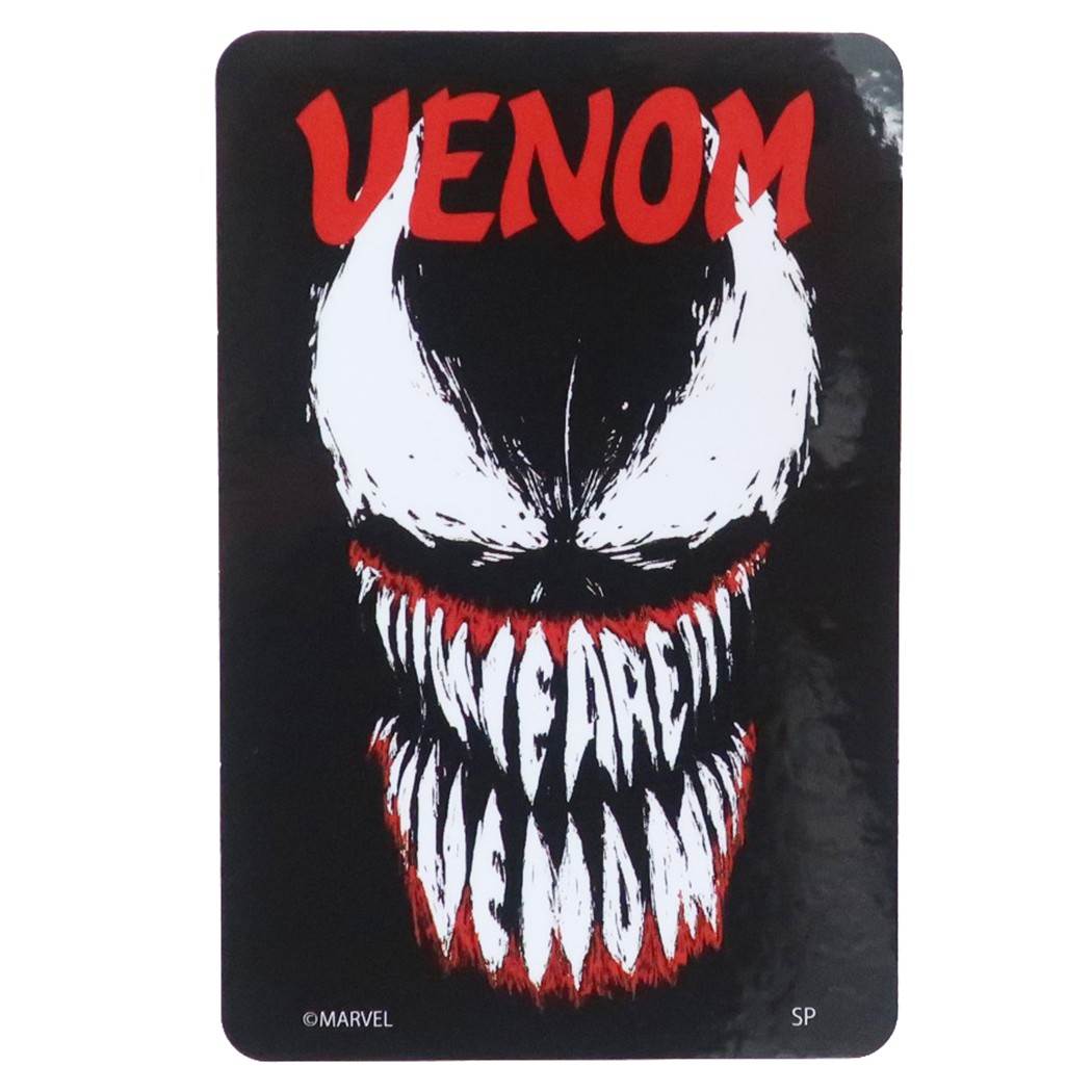 ヴェノム グッズ ステッカー キャラクター ダイカット ビニール ステッカー マーベル MARVEL プレゼント 男の子 女の子 ギフ