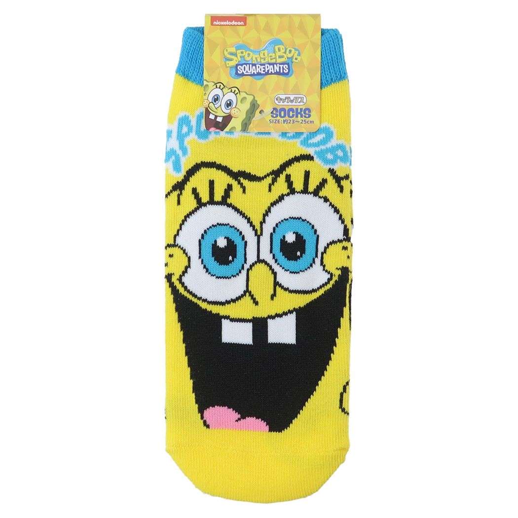 スポンジボブ キャラックス ニコロデオン 靴下レディース キャラクター