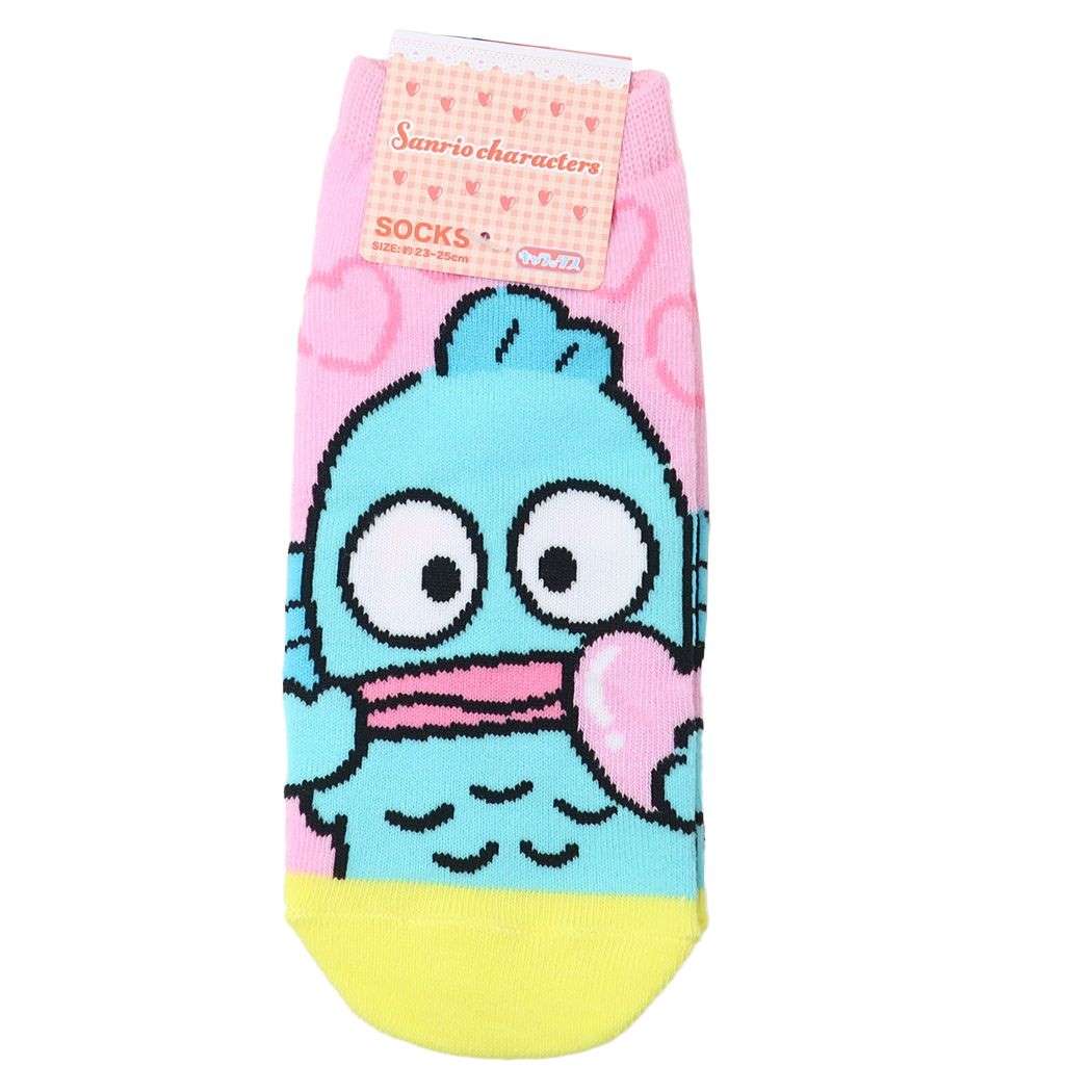ハンギョドン レディースソックス 女性用靴下 ハート サンリオ キャラクター