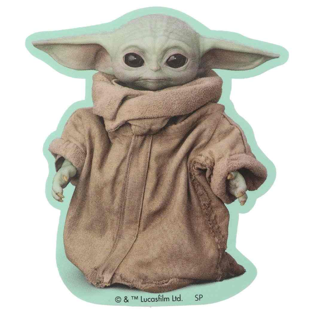 スターウォーズ キャラクターステッカー STAR WARS ダイカットシール キャラクター グローグー