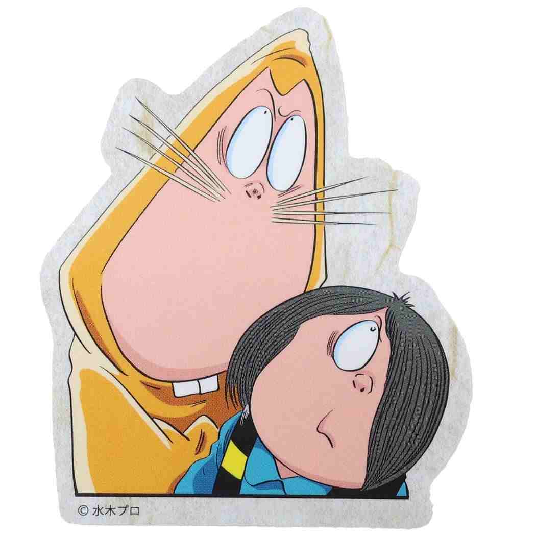 ゲゲゲの鬼太郎 アニメキャラクター ステッカー ダイカット ビニール ビッグ シール コンビ プレゼント 男の子 女の子 ギフト