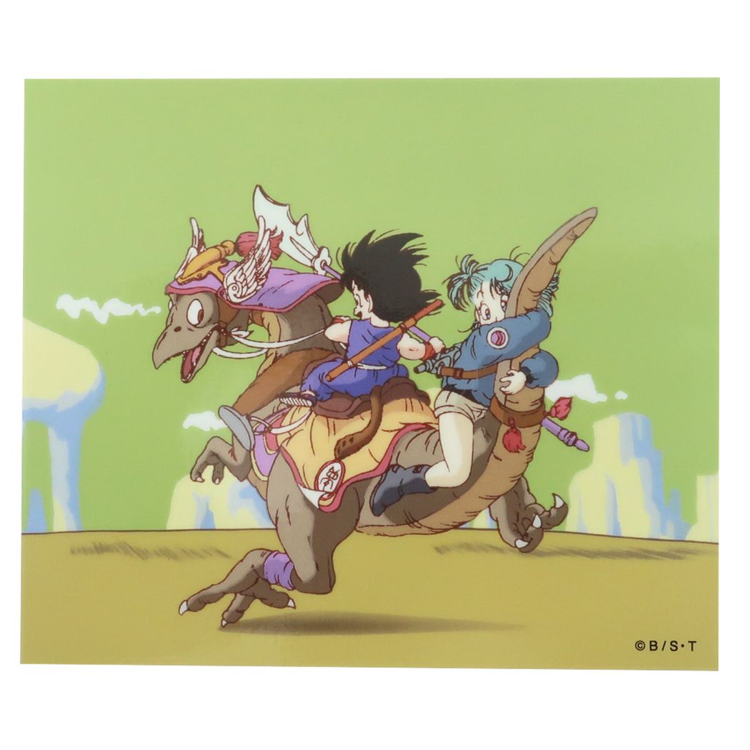 ドラゴンボール アニメキャラクター ビッグシール アウトドアステッカー 孫悟空&ブルマ&竜 プレゼント 男の子 女の子 ギフト