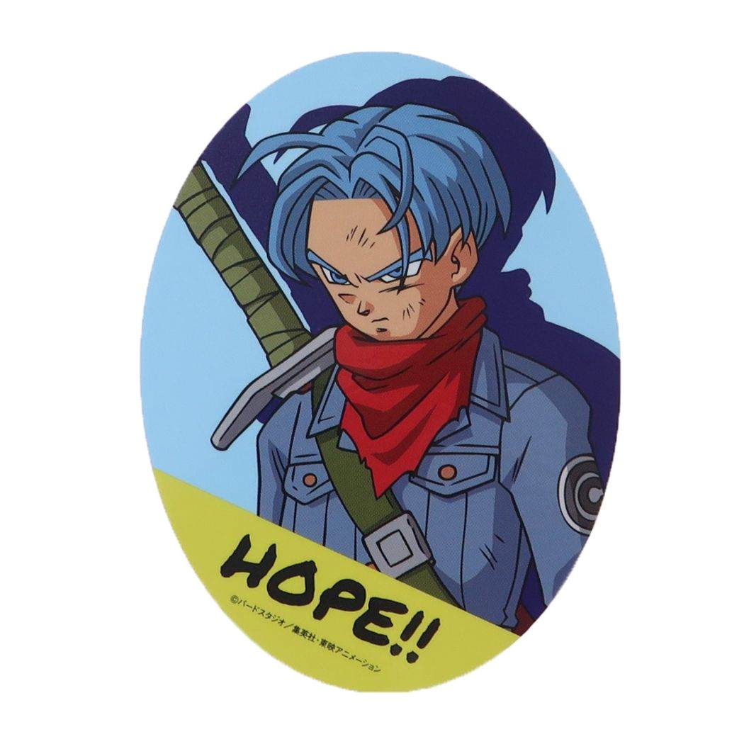 ドラゴンボール超 ダイカットシール キャラクターステッカー 未来のトランクス スモールプラネット