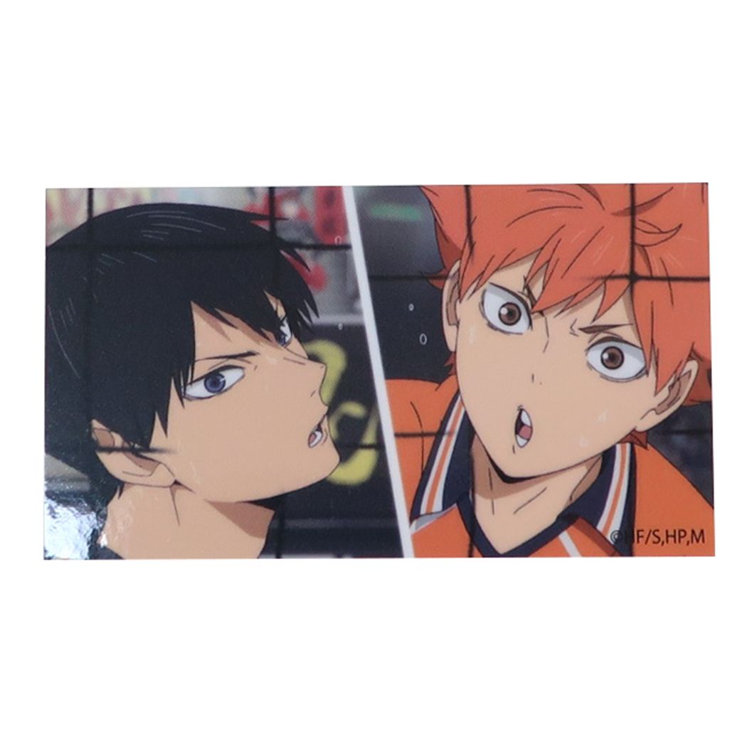 ハイキュー!! グッズ ダイカットシール アニメキャラクター キャラクターステッカー 日向&影山