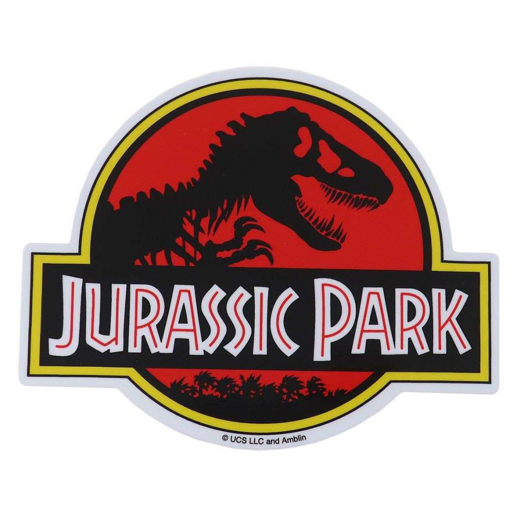 ジュラシックパーク グッズ ビッグシール 恐竜 映画キャラクター アウトドアステッカー