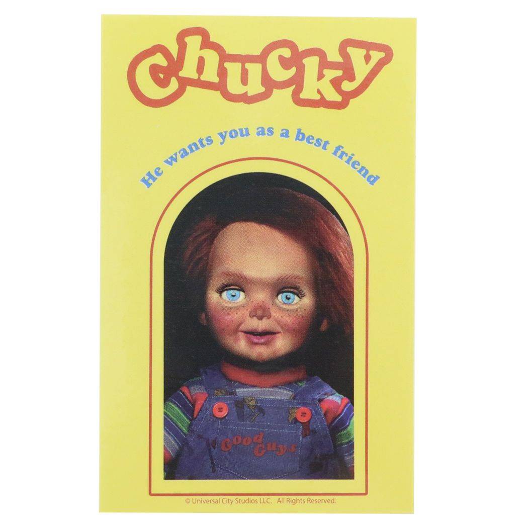 チャイルドプレイ2 グッズ ダイカットシール 映画キャラクター キャラクターステッカー
