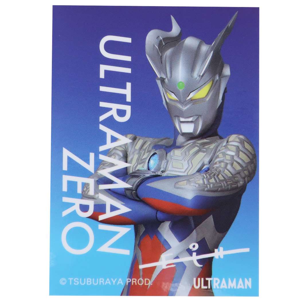 ウルトラマンシリーズ 特撮ヒーロー キャラクター ビッグシール ダイカットビニールステッカー ウルトラマンゼロ プレゼント 男の子 女