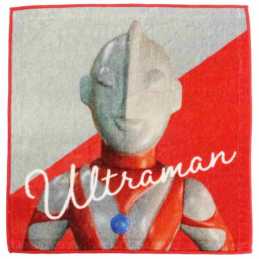 ウルトラマン 特撮ヒーロー キャラクター ミニタオル ハンドタオル ソフビ人形 プレゼント 男の子 女の子 ギフト