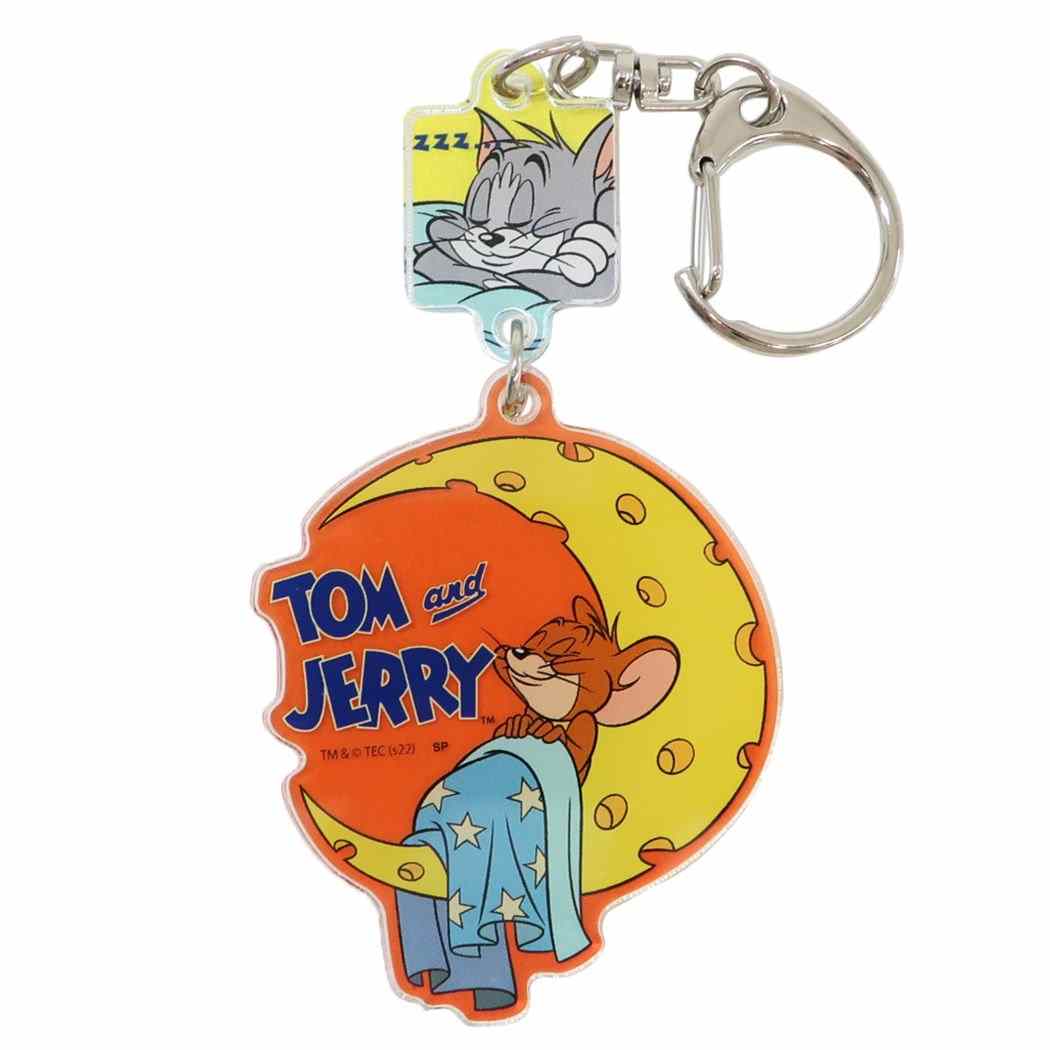 トムとジェリー グッズ 2連 アクリルキーホルダー ワーナーブラザース キャラクター キーリング プレゼント 男の子 女の子 ギフト