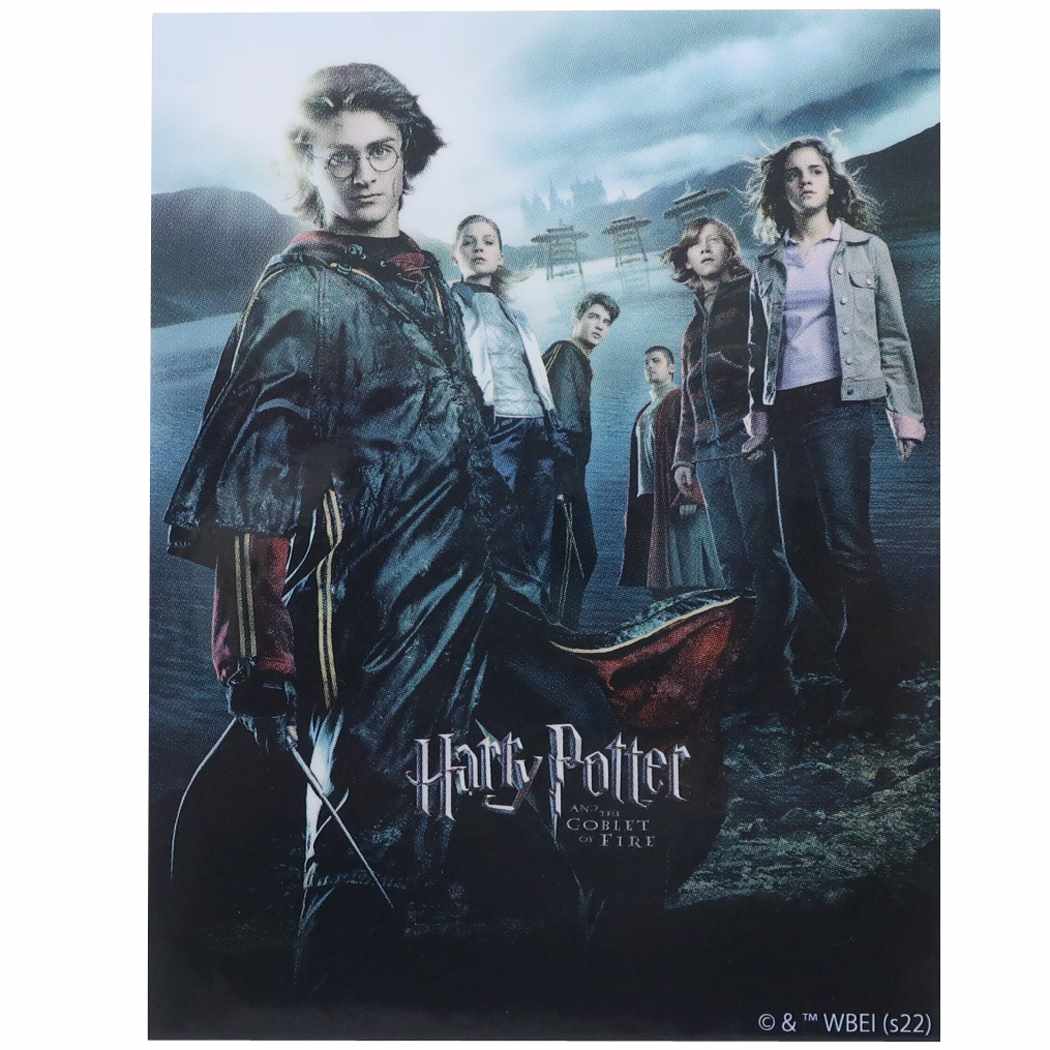 ハリーポッター ワーナーブラザース 映画キャラクター ビッグシール ダイカットビニールステッカー ハリーポッターと炎のゴブレット プレゼント