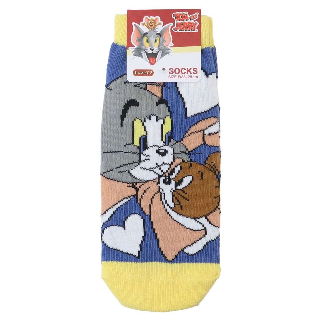 トム&ジェリー ワーナーブラザース キャラクター 靴下レディース キャラックス