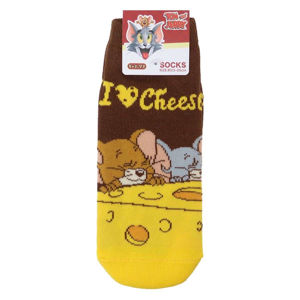 トム&ジェリー グッズ 靴下レディース ワーナーブラザース キャラクター キャラックス