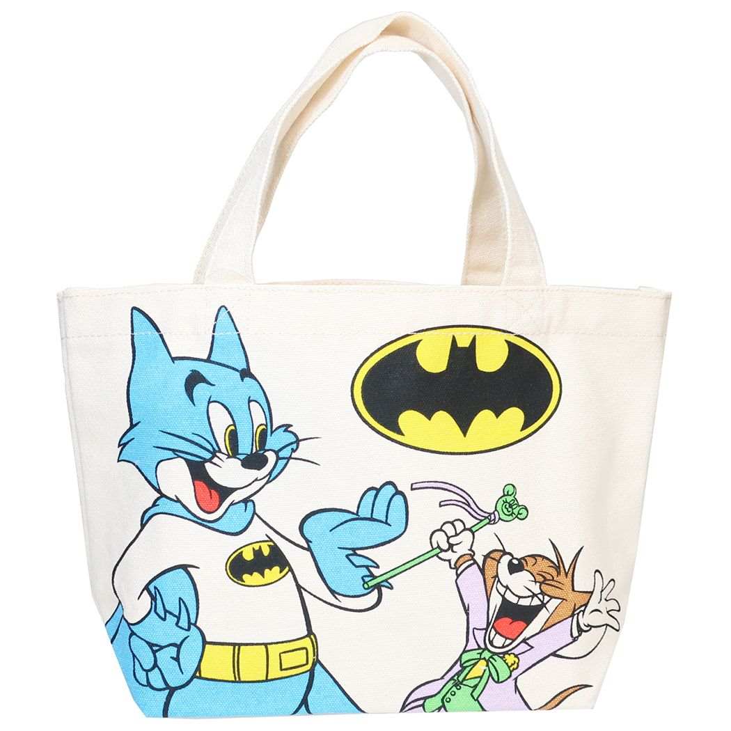 トムとジェリー ランチバッグ マチ付バッグ バットマン ワーナーブラザース スモールプラネット