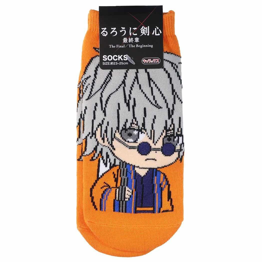 るろうに剣心 最終章 キャラクター 女性用 靴下 レディース ソックス 雪代縁 少年ジャンプ プレゼント 男の子 女の子 ギ