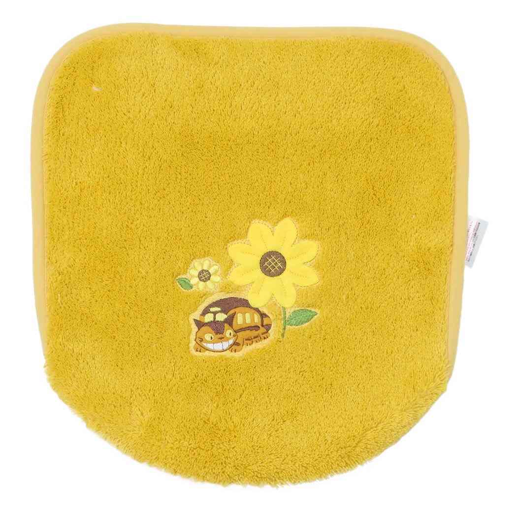 となりのトトロ スタジオジブリ キャラクター トイレ用品 普通&洗浄便座兼用トイレふたカバー