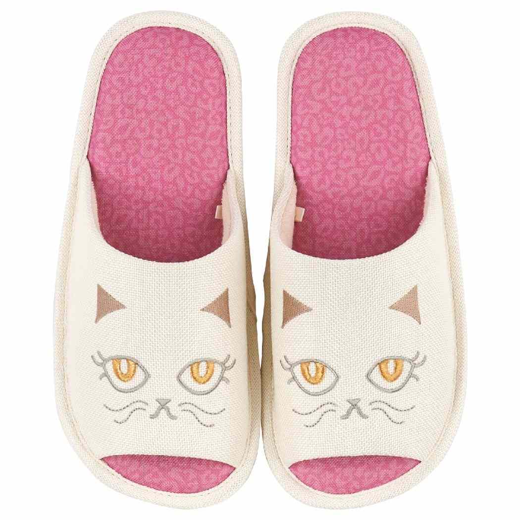 スリッパ SDS 小悪魔cat スリッパ ねこ リラ―プン ネコ 猫 おしゃれ 可愛い かわいい