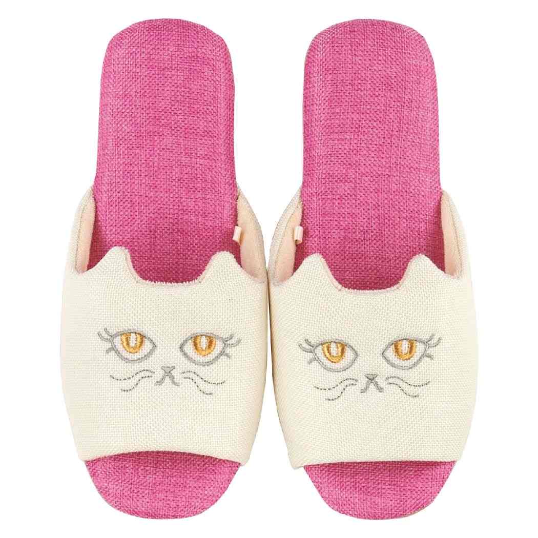 スリッパ SDS 小悪魔cat スリッパ リラフェイス ねこ センコー
