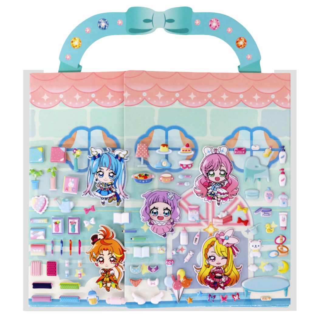 ひろがるスカイ!プリキュア アニメキャラクター ミニシールセット あそびシールバッグ