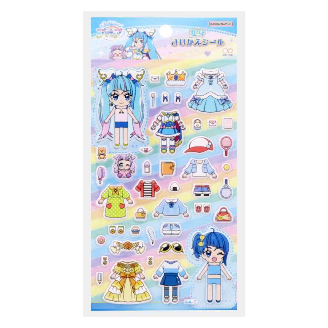 ひろがるスカイ!プリキュア グッズ シールシート アニメキャラクター
