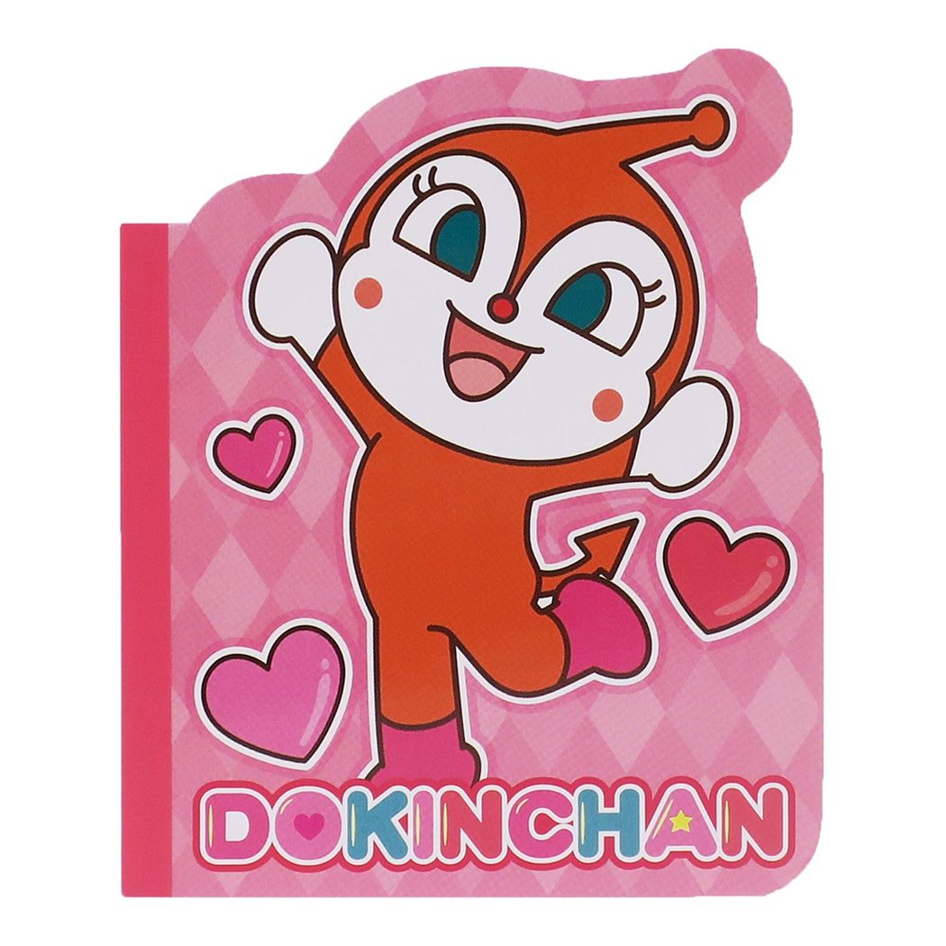 メモ帳 ドキンちゃん 日本製 アンパンマン キャラクター グッズ サンスター文具 幼児文具 プレゼント 男の子 女の子 ギフト