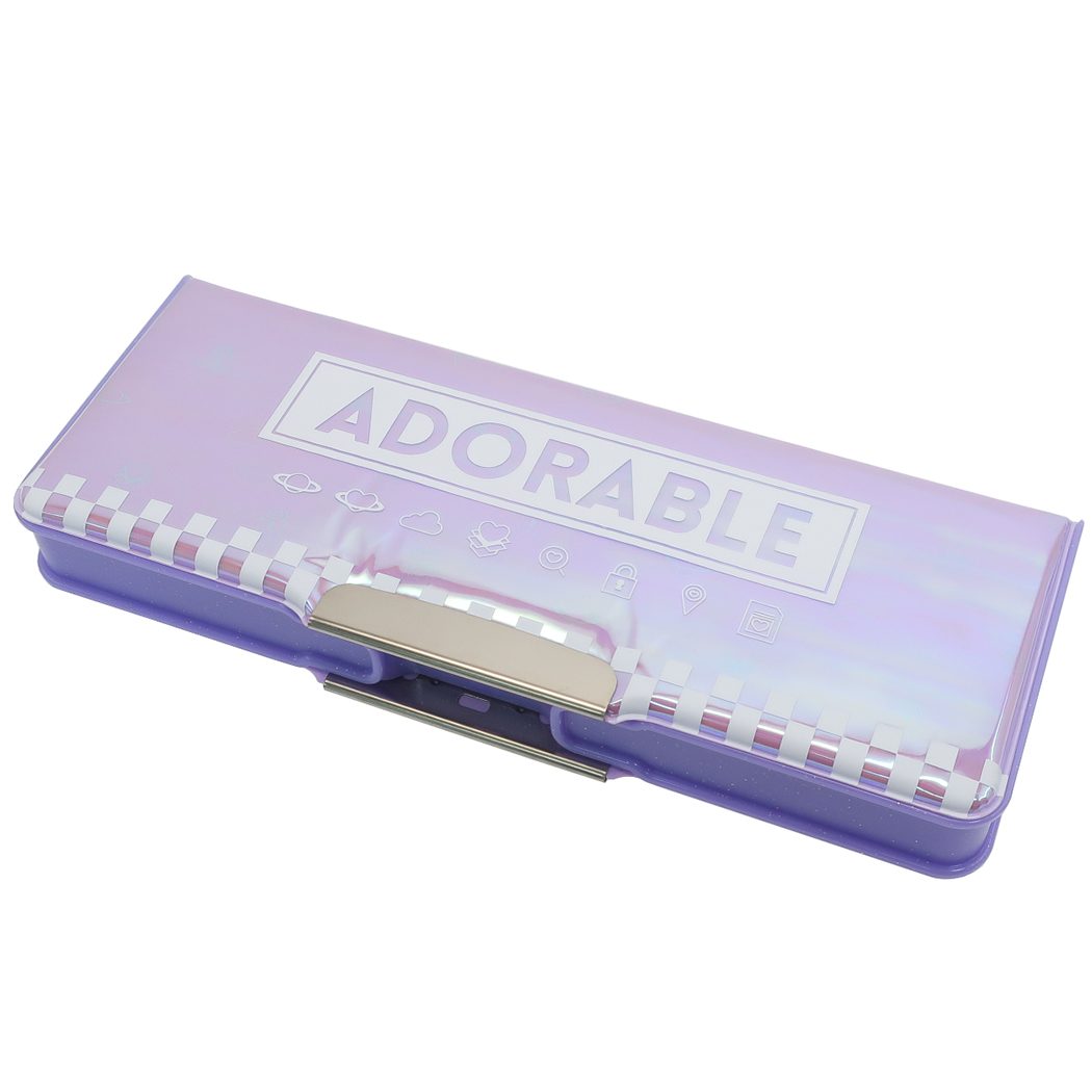 筆箱 グッズ コンパクト ふでいれ ヨコピタキラリ 両面開き 新学期雑貨 クール&キュート 新入学 プレゼント 男の子 女の子 ギフト