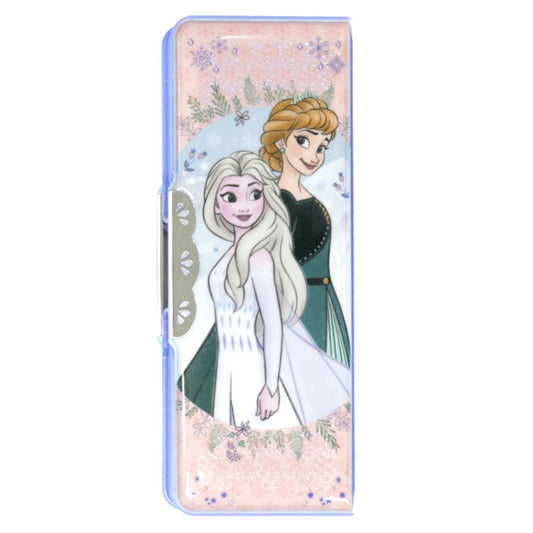 アナと雪の女王 キャラクター 小学生筆箱 コンパクトふでいれ ヨコピタ ホログラム 両面開きソフトペンケース 新入学 プレゼント 男の