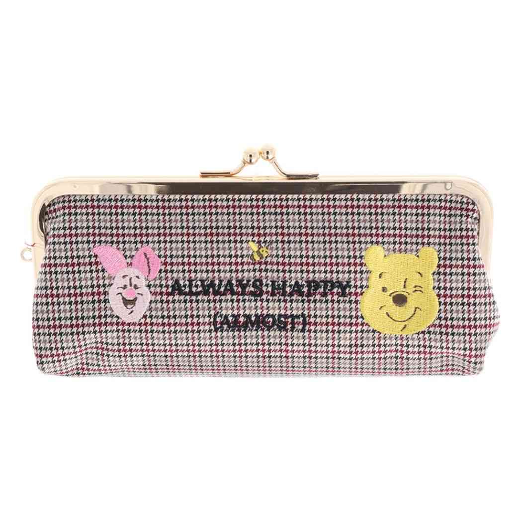 くまのプーさん ディズニー キャラクター ペンポーチ がま口刺繍ペンケース B
