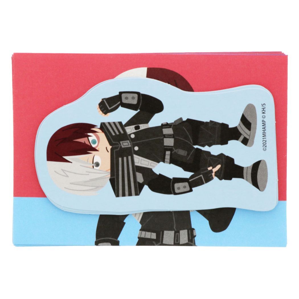 僕のヒーローアカデミア ミニ レターセット 手渡し手紙セット C 轟焦凍 少年ジャンプ プレゼント 男の子 女の子 ギフト