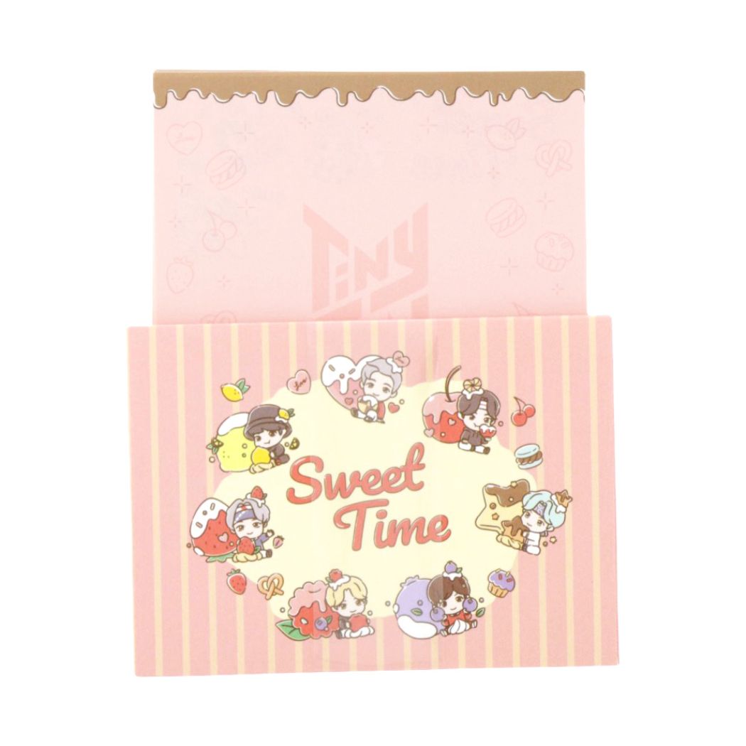 タイニータン ミニレターセット 手渡し手紙セット SweetTime B TinyTAN キャラクター プレゼント 男の子 女の子 ギ