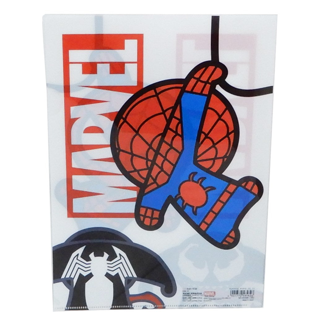 A4 シングル クリアファイル スパイダーマン ファイル ディズニー 2120496 サンスター文具 新学期 準備 日本製 グッズ プレゼン
