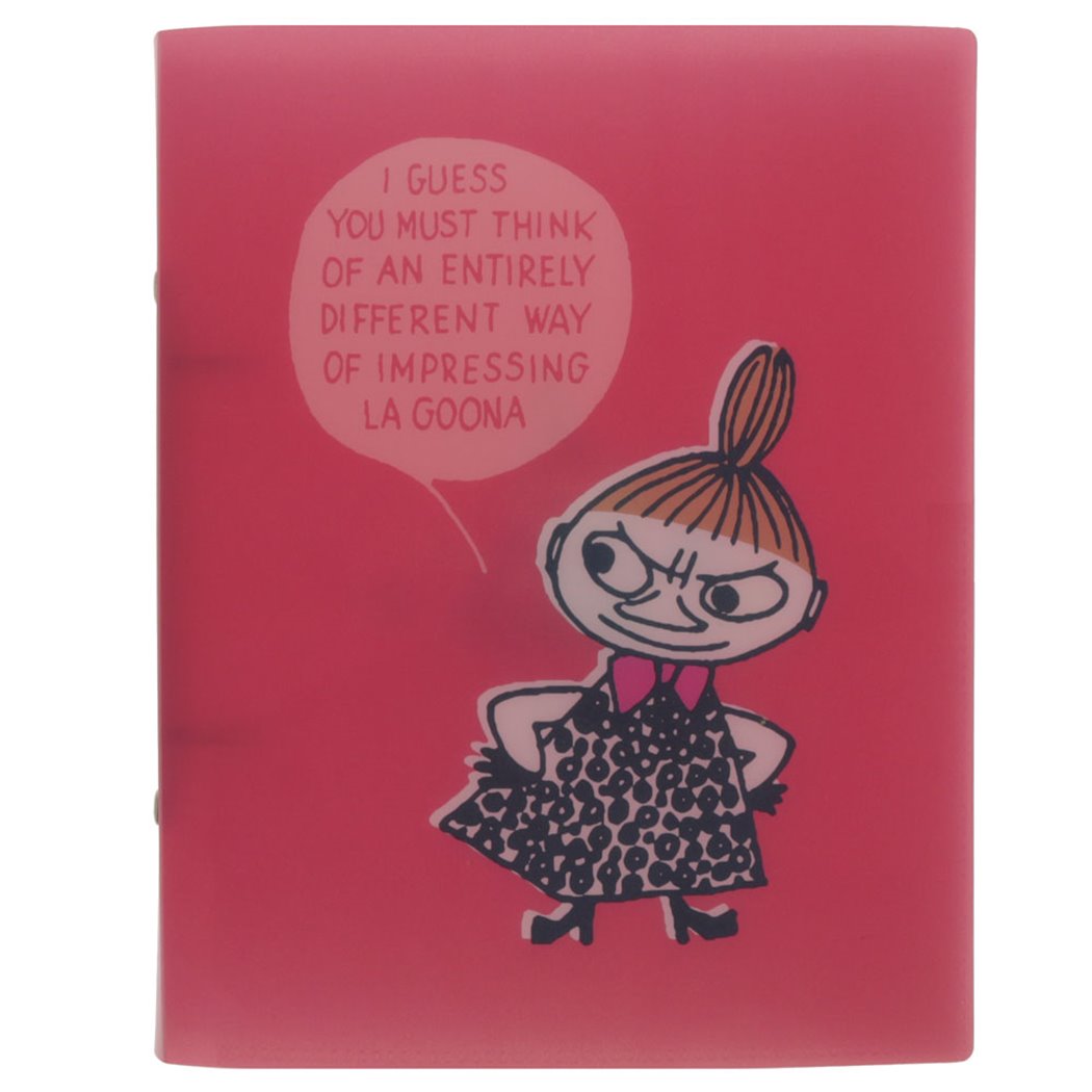 ムーミン 2リング バインダー A5 バインダー MU22SS リトルミイ 北欧 キャラクター プレゼント 男の子 女の子 ギフト