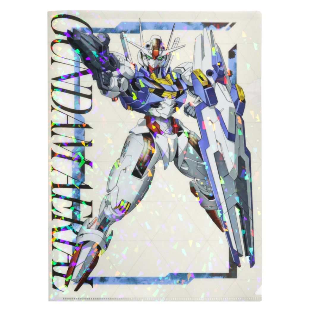 機動戦士ガンダム 水星の魔女 グッズ クリアフォルダー アニメキャラクター A4シングルホロクリアファイル A柄 プレゼント 男の子