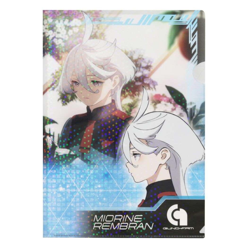 機動戦士ガンダム 水星の魔女 グッズ クリアフォルダー アニメキャラクター A4シングルホロクリアファイル G