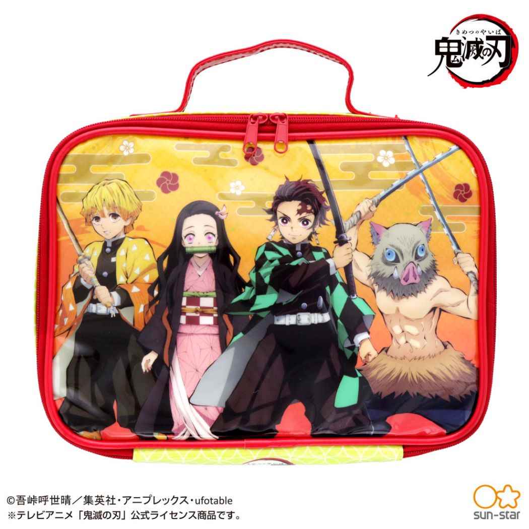 鬼滅の刃 おかたづけバッグ 文房具ケース 少年ジャンプ アニメキャラクター プレゼント 男の子 女の子 ギフト