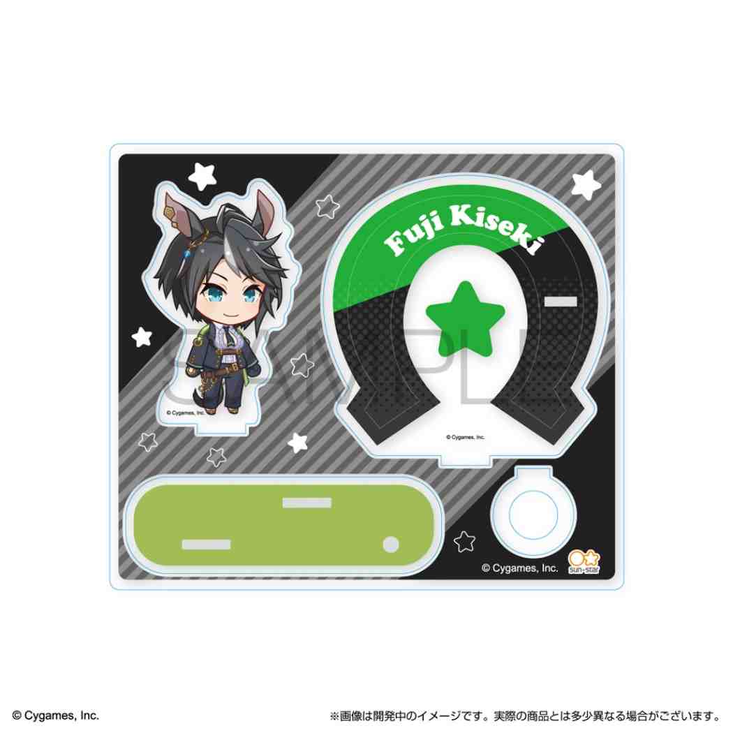 ウマ娘 プリティーダービー ペンスタンド 組み立て式 アクリル ペンスタンド フジキセキ サンスター文具 プレゼント 男の子 女の子