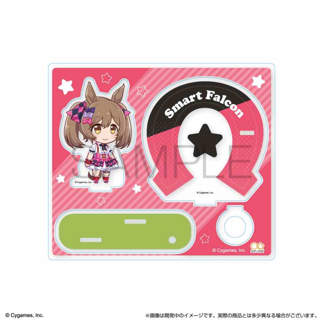 ウマ娘 プリティーダービー アニメキャラクター ペンスタンド 組み立て式 アクリル ペンスタンド スマートファルコン プレゼント 男の