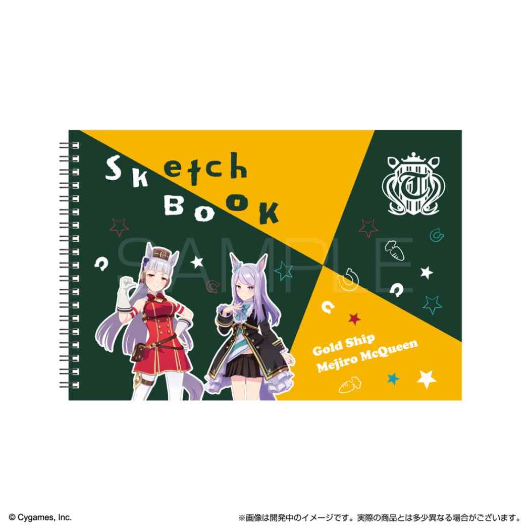 ウマ娘 プリティーダービー お絵描き帳 B5 スケッチブック アニメキャラクター プレゼント 男の子 女の子 ギフト