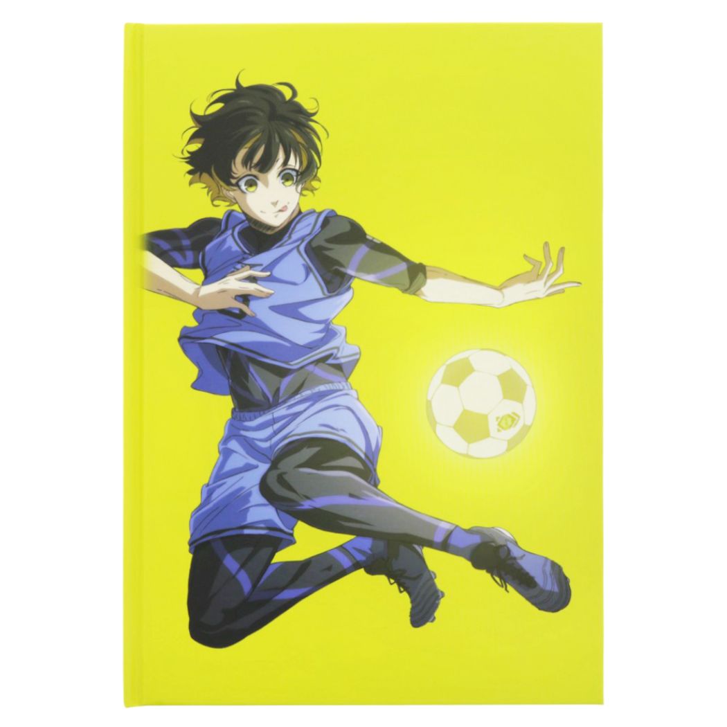 ブルーロック グッズ 横罫ノート アニメキャラクター ハードカバーノートA5 蜂楽 廻 新入学 プレゼント 男の子 女の子 ギフト