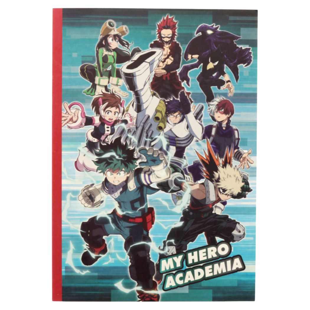 僕のヒーローアカデミア グッズ 方眼ノート 少年ジャンプ アニメキャラクター プレゼント 男の子 女の子 ギフト