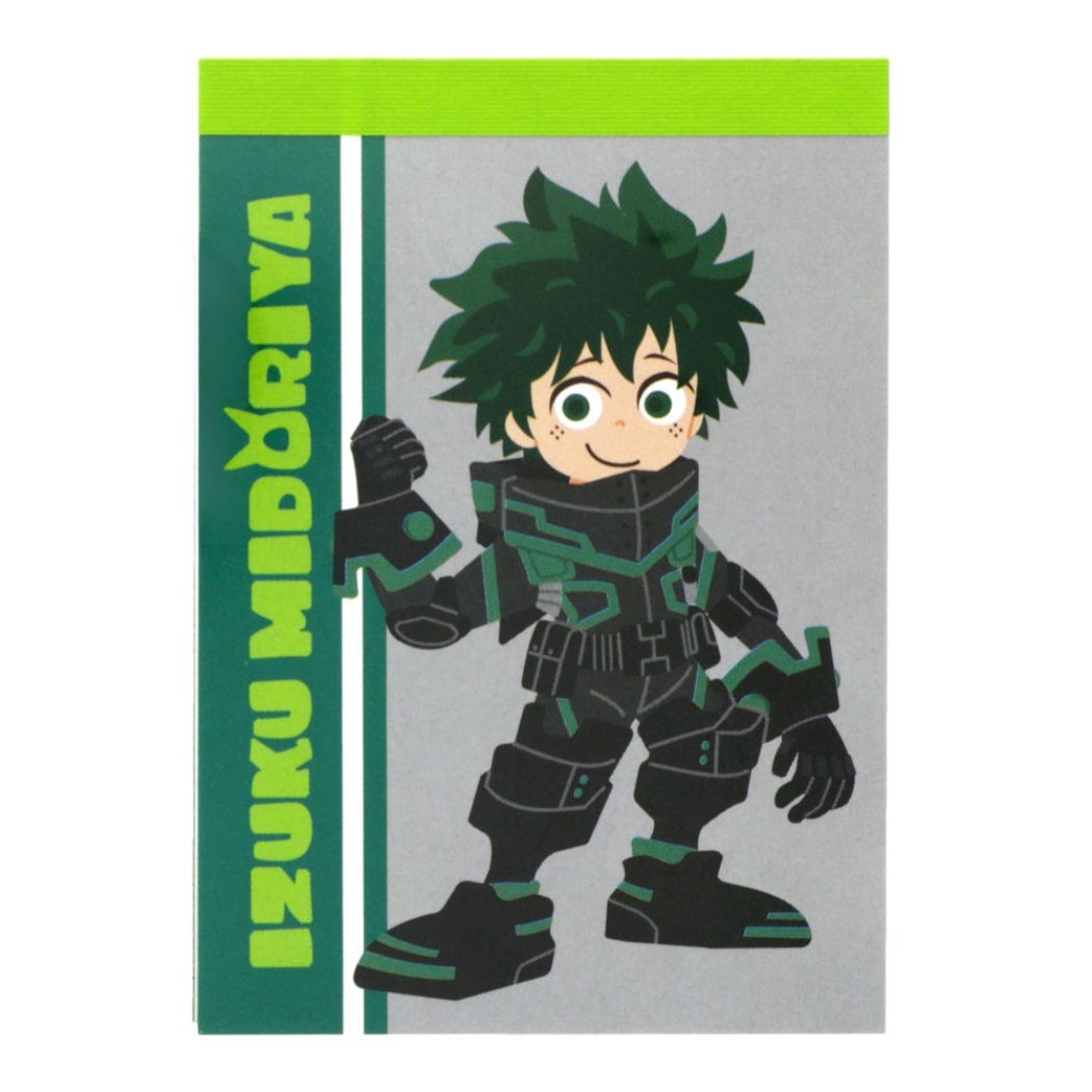 僕のヒーローアカデミア 少年ジャンプ アニメキャラクター メモ帳 ミニ ミニメモ A 緑谷出久 プレゼント 男の子 女の子 ギフト