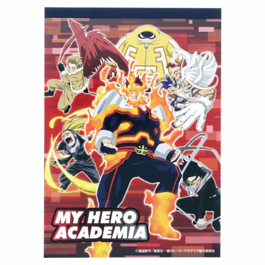僕のヒーローアカデミア メモ帳 A6メモ B 新入学 少年ジャンプ プレゼント 男の子 女の子 ギフト