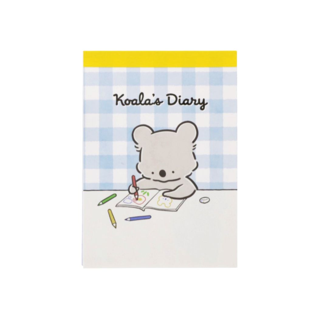 メモ帳 コアラ絵日記 ミニミニメモ 絵日記 新入学 新学期準備文具